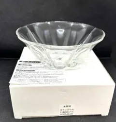ミスタードーナツ非売品 ポン・デ・ライオン ガラスボウル 大 2個セット 未使用