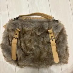 ファー バッグ A4