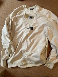THE NORTH FACE ホワイト スウェット M L セット