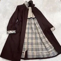 【Niko様専用】バーバリーロンドン ロングコート ノバチェック ライナー付き