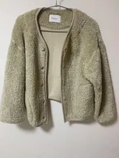 BEAUTY & YOUTH ユナイテッドアローズ　ボアジャケット　ベージュ