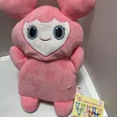 GIGO TWICE LOVELYS ぬいぐるみパペット ピンク　モモ　モブリー