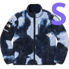 Supreme NorthFace Bleached Denim フリース 新品