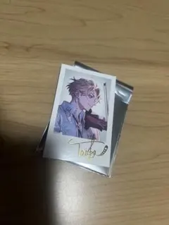 Taiga 箔押しチェキ風カード