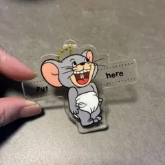 トムとジェリー ハッピーくじ E賞　アクリルキーホルダー　ニブルス　タフィー