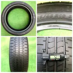 215/45 R18 BRIDGESTONE NEWNO ラジアルタイヤ 1本のサムネイル