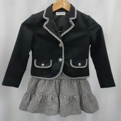 匿名配送　卒園式　入学式　フォーマルセットアップスーツ　120cm