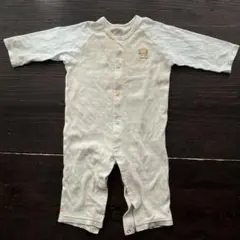 赤ちゃんの城　ストライプロンパース