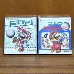 ディスクシステム　ゴルフJAPANコース USコース 説明書付き2本セット