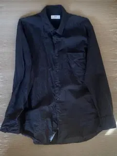 ユニクロ プレミアムリネンシャツ ブラック