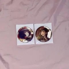 プロセカ 白石杏 グリッター缶バッジ