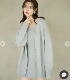 LILLIAN CRAFT ミニワンピース＆カーディガンセット