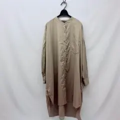 mizuiroind スタンドカラーロングシャツのサムネイル