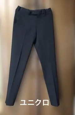 UNIQLO ユニクロ　スマートスリムフィットパンツ　ウエスト76黒　メンズ