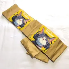 MUSIC×猫♡1点物♡かるた結びアレンジ型♡巻くだけワンタッチ作り帯早い者勝ちのサムネイル