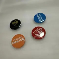 ヒステリックグラマー 缶バッジ 4つセット