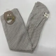 麻混　日除グローブ　お肌に優しい天然素材　UV対策　スベリ止めズレ防止