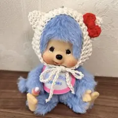 モンチッチ　キーチェーン　着せ替え　ぬい服　帽子　ねこ