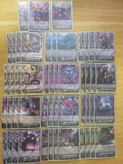 ヴァンガード　ダークイレギュラーズ　超越　シャルハロート　デッキ　+調整パーツ
