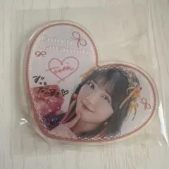 CUTIE STREET ラッフルくじ　川本笑瑠　ハート型アクリルスタンド