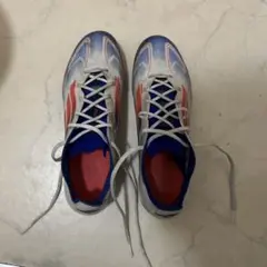 adidas F50 サッカースパイク ホワイト ブルー レッド