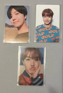 BTS ホソク トレカセット3枚