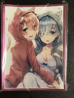 Re:ゼロから始める異世界生活　レム　　エミリア　ラム　スリーブ　12個セット Re:ゼロから始める異世界生活]スリーブ（エミリア＆ラム＆レム）