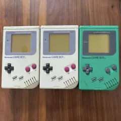 ジャンク品　初代ゲームボーイ本体3台セット