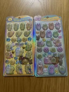 【正規品】おぱんちゅうさぎ　んぽちゃむ　うるちゅるポップシール　2枚