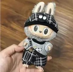 新品未使用 ラブブ LABUBU 着せ替え オーバーオール ストリート　訳あり品