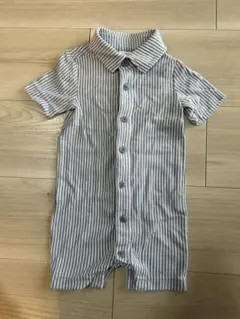 babyGap ストライプロンパース 12-18ヶ月