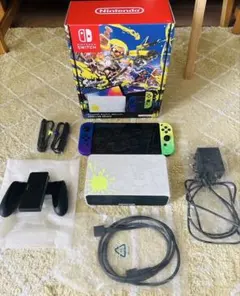 スプラトゥーン　Nintendo Switch +純正ケース + microSD