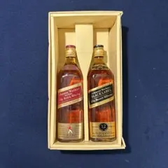 Johnnie Walker ジョニーウォーカー 2本セット 12年 ウイスキーのサムネイル