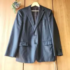 ☘️美品【ヒルトン】AB5 ウール ストライプ ビジネススーツ ジャケット