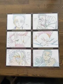 鬼滅の刃　ufotablediningおすそわけポスカ　狛治・恋雪・慶蔵セット