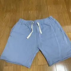ライトブルー スウェット ショートパンツのサムネイル