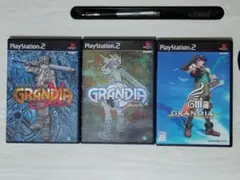 【ps2】超美品　グランディアシリーズ3本セット（送料込み）