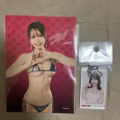 9月15日まで 伊藤舞雪アクリルキーホルダー、ステッカーセット