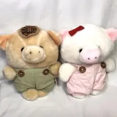 三英 ペペブー 特大 ぬいぐるみ 豚 ブタ ぶた ぬいぐるみの三英 レトロ