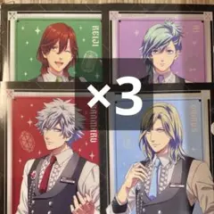 うたプリ タブナイ × ココス クリアファイル 第1弾 コンプ　全種類　3枚