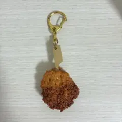 串カツ 食品サンプルキーホルダー