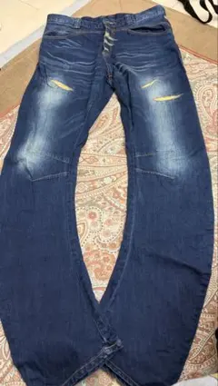 PPFM 35-09PG14 デニムパンツ カットオフ 刺繍　L PPFM 35-09PG14 デニムパンツ カットオフ 刺繍 L - メルカリ