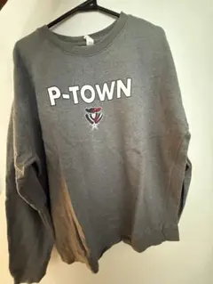 P-TOWNロゴ スウェット グレーのサムネイル