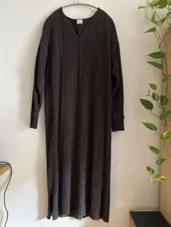 GREEN LABEL RELAXING ロングニットワンピース