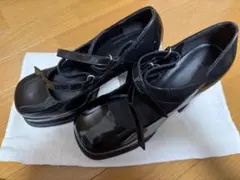 H&M ブラックハイヒール 39