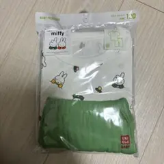 新品　ユニクロ　ドライパジャマ　半袖　ミッフィー　みどり