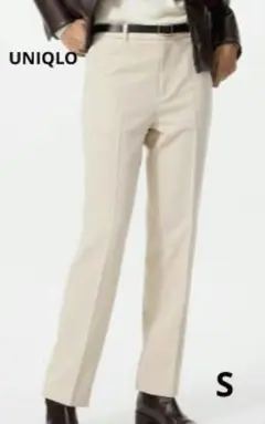 UNIQLO ユニクロ 感動スリムパンツ ベージュ S