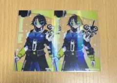 にじさんじ にじさんじスナック クリアカード 伊波ライ レア 2枚セット