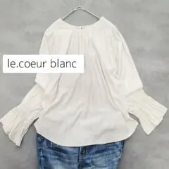 le chanter ルシャンテ　新品未使用　ブラウス　チュニック　白 le chanter ルシャンテ 新品未使用 ブラウス チュニック 白 - メルカリ