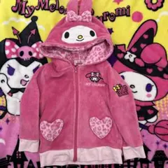 マイメロディ MY MELODY フード付きパーカー 100cm